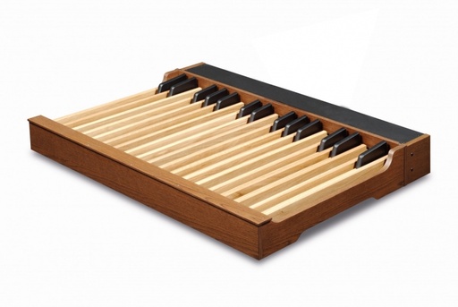 Viscount Pédalier Midi 32 Notes Droit / Plat Ou Concave / Placage Synthétique Clair